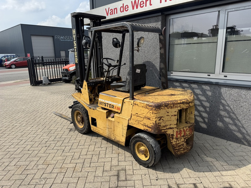 Diesel forklift Hyster H2.50 XL Duplo 370 Sideshift isuzu diesel: picture 6