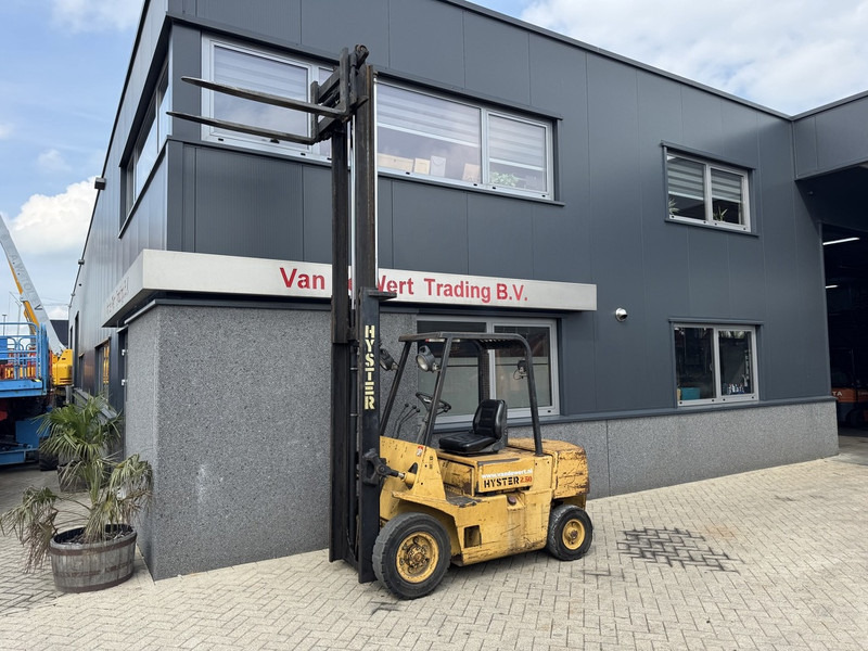 Diesel forklift Hyster H2.50 XL Duplo 370 Sideshift isuzu diesel: picture 8