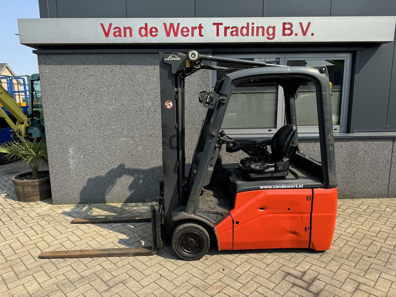 Linde Linde E16-01 Triplo 435 Freelift/Sideshift Elektrisch 2014 - Electric forklift: picture 1 Linde Linde E16-01 Triplo 435 Freelift/Sideshift Elektrisch 2014 - Electric forklift: picture 1