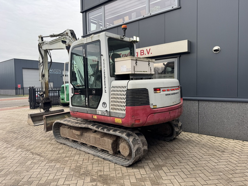 Takeuchi TB175 Graafmachine Rups 2008 Yanmar Diesel inclusief 5 bakken + palletvork - Crawler excavator: picture 4 Takeuchi TB175 Graafmachine Rups 2008 Yanmar Diesel inclusief 5 bakken + palletvork - Crawler excavator: picture 4