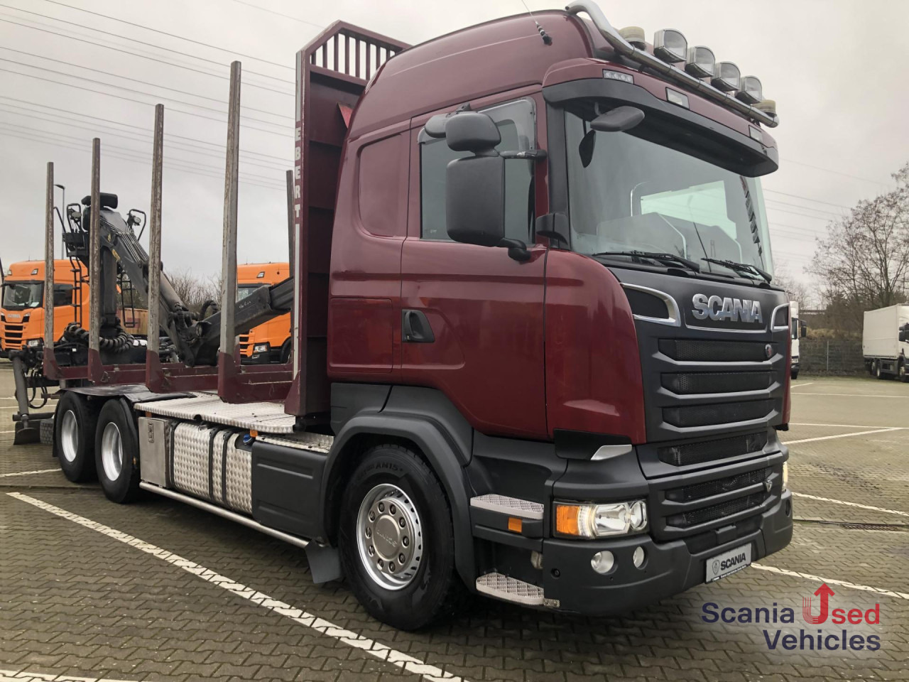 SCANIA R 580 LB6x4HNB V8 Epsilon M120L83 - Logging truck: picture 1 SCANIA R 580 LB6x4HNB V8 Epsilon M120L83 - Logging truck: picture 1