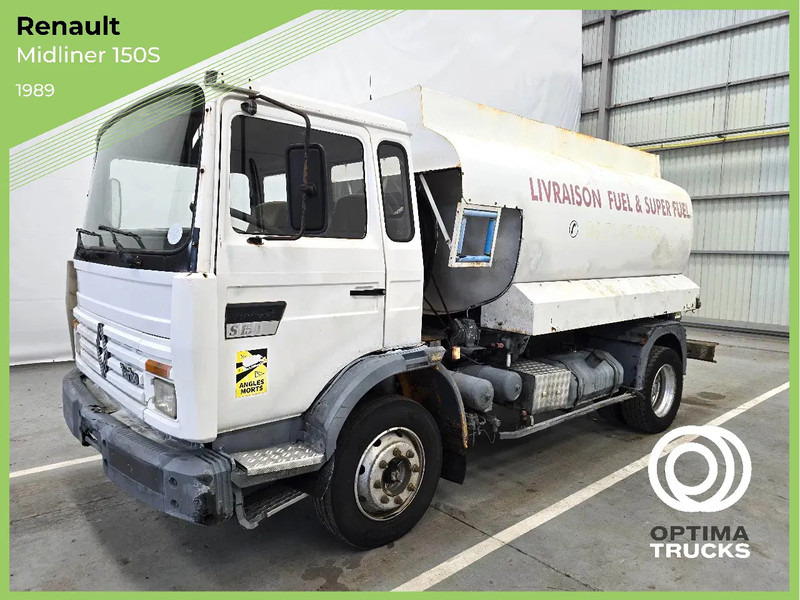 Renault Midliner 150 S / 4000L + 3000L = 7000L / LAMMES - BLATT - SPRING - Tanker truck: picture 1 Renault Midliner 150 S / 4000L + 3000L = 7000L / LAMMES - BLATT - SPRING - Tanker truck: picture 1