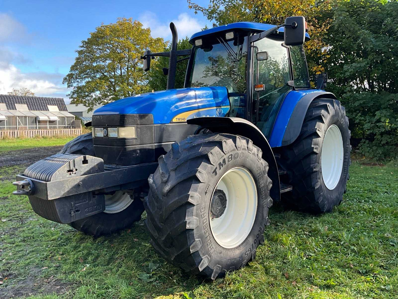 2006 NEW HOLLAND TM140 FOUR WHEEL DRIVE FARM TRACTOR - Farm tractor: picture 2 2006 NEW HOLLAND TM140 FOUR WHEEL DRIVE FARM TRACTOR - Farm tractor: picture 2