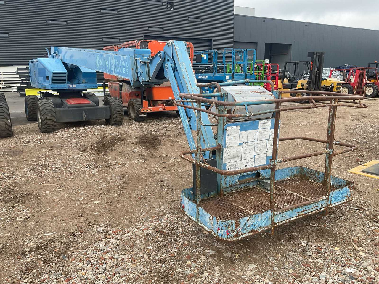 2007 AICHI SP21AJ TELESCOPIC BOOM LIFT - Aerial platform: picture 4 2007 AICHI SP21AJ TELESCOPIC BOOM LIFT - Aerial platform: picture 4