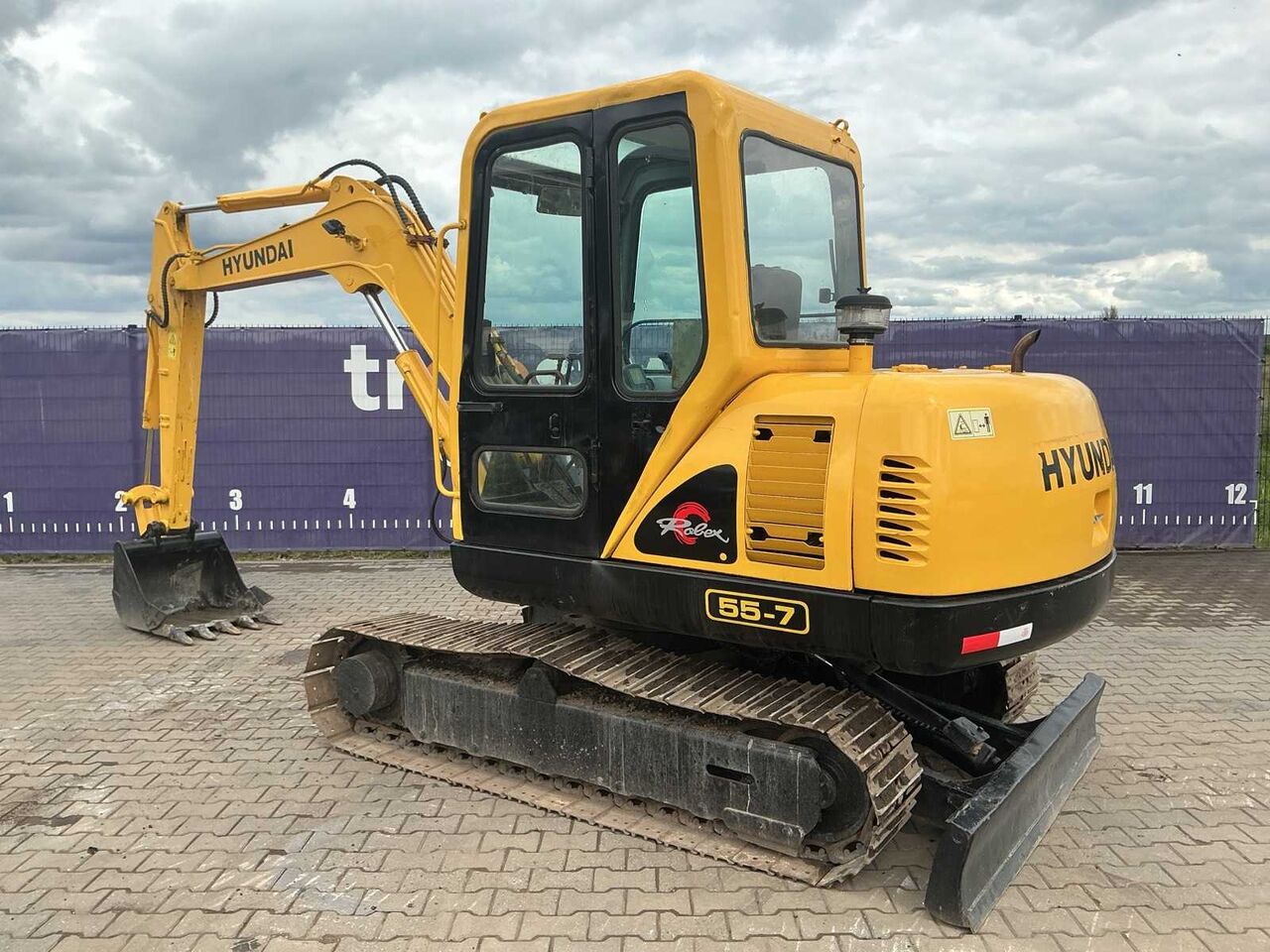 2011 - HYUNDAI - ROBEX - R55-7 - CRAWLER EXCAVATOR - Excavator: picture 3 2011 - HYUNDAI - ROBEX - R55-7 - CRAWLER EXCAVATOR - Excavator: picture 3