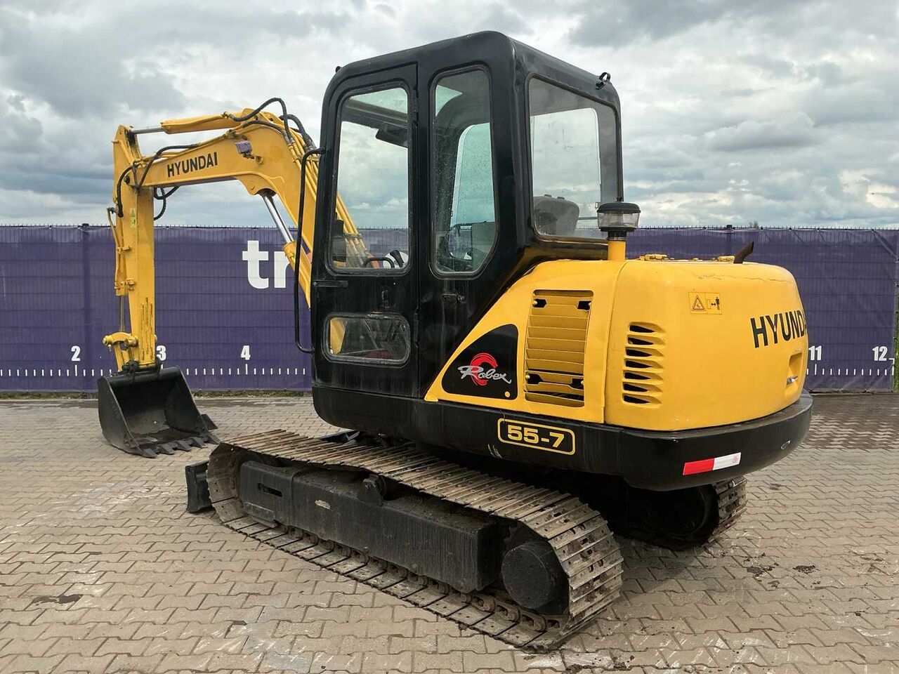 2011 - HYUNDAI - ROBEX - R55-7 - CRAWLER EXCAVATOR - Excavator: picture 3 2011 - HYUNDAI - ROBEX - R55-7 - CRAWLER EXCAVATOR - Excavator: picture 3