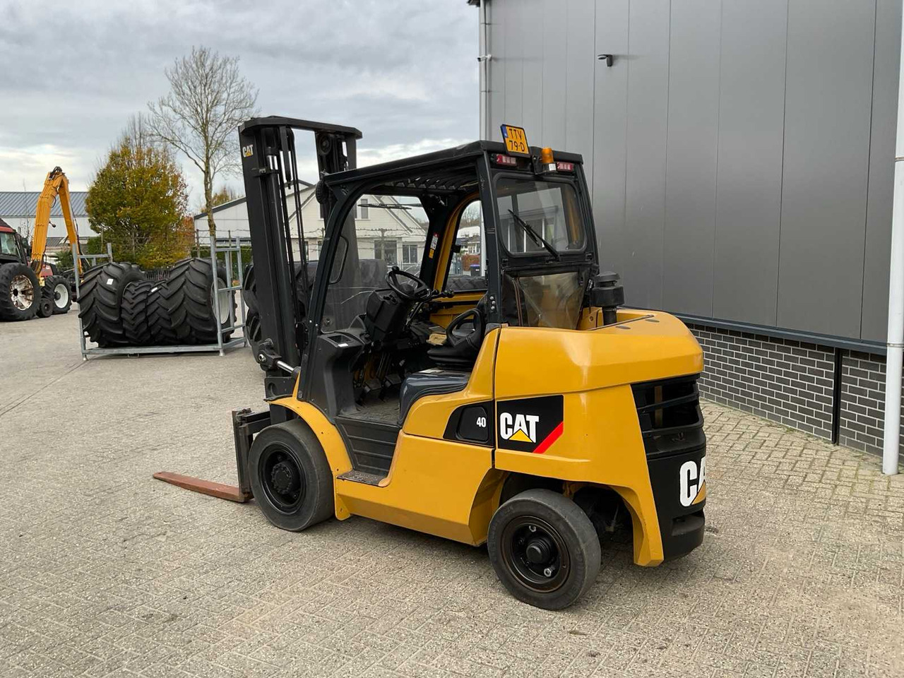 Forklift 2013 CATERPILLAR DP40N FORKLIFT: picture 6