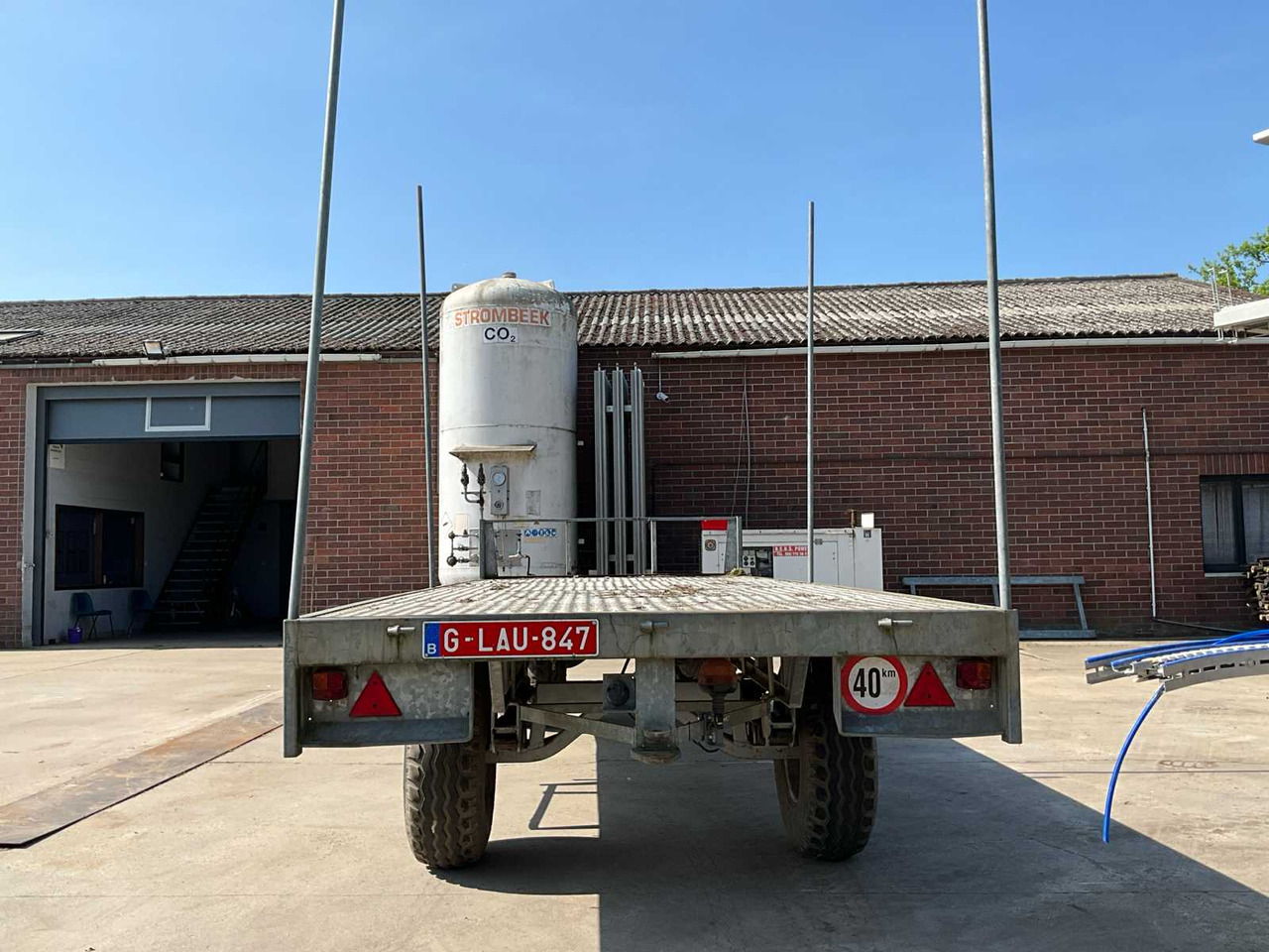 Agricultural Transport trolley hydraulically braked 6x2.20 M - Farm trailer: picture 5 Agricultural Transport trolley hydraulically braked 6x2.20 M - Farm trailer: picture 5