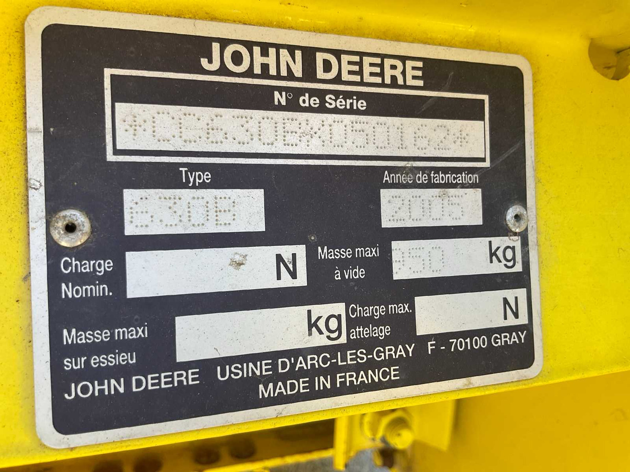 Agricultural machinery John Deere 630B: picture 9
