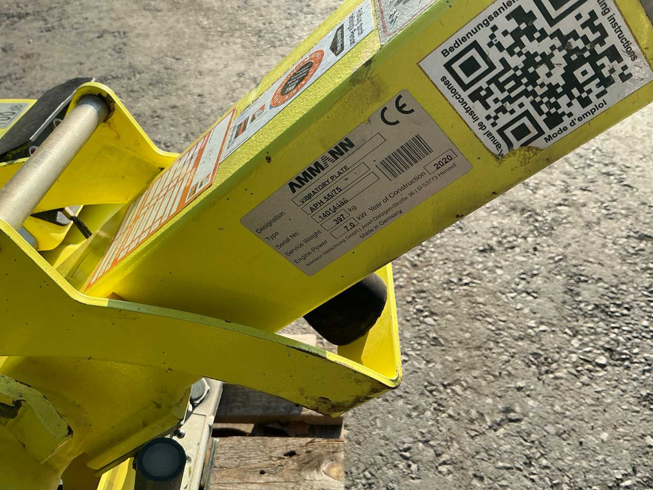 Ammann APH 55/75 - Vibroplate: picture 5 Ammann APH 55/75 - Vibroplate: picture 5