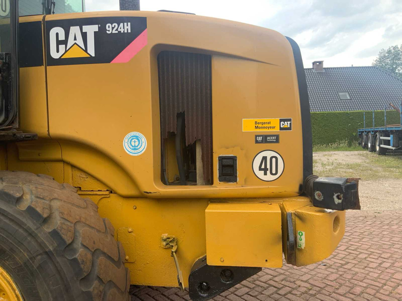 Wheel loader Caterpillar 924H: picture 30