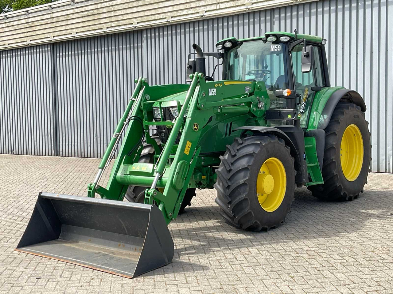 John Deere 6155M - Farm tractor: picture 1 John Deere 6155M - Farm tractor: picture 1