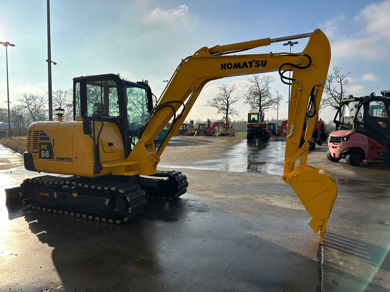 KOMATSU - PC56-7 - MIDI EXCAVATOR - Excavator: picture 3 KOMATSU - PC56-7 - MIDI EXCAVATOR - Excavator: picture 3