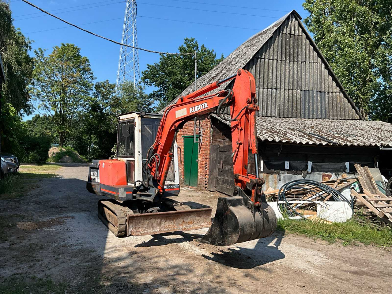 Kubota KX-101 - Mini excavator: picture 4 Kubota KX-101 - Mini excavator: picture 4