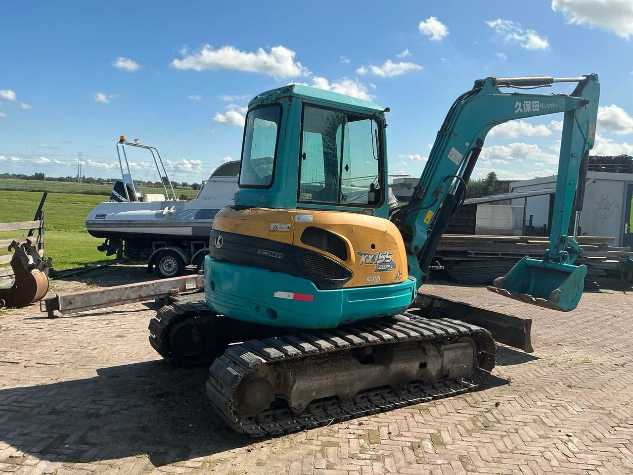 Kubota KX155-3SZ - Crawler excavator: picture 5 Kubota KX155-3SZ - Crawler excavator: picture 5