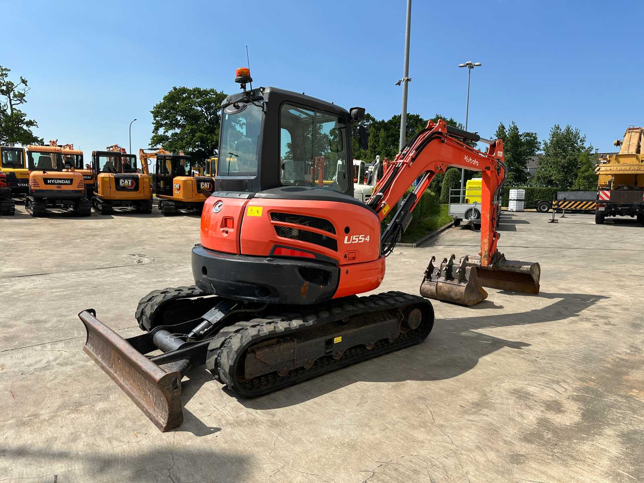 Kubota U55-4 - Crawler excavator: picture 4 Kubota U55-4 - Crawler excavator: picture 4