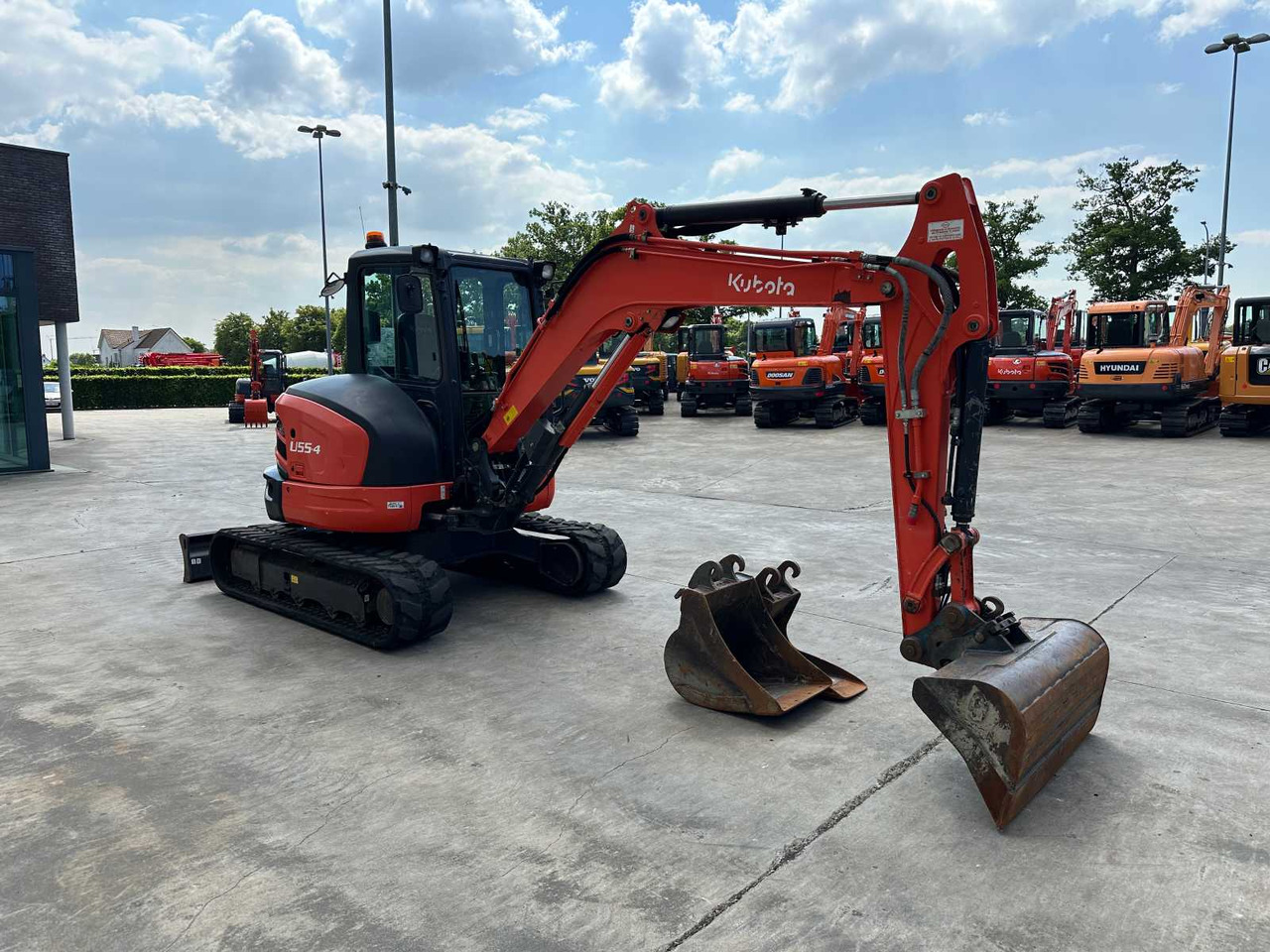 Kubota U55-4 - Crawler excavator: picture 3 Kubota U55-4 - Crawler excavator: picture 3