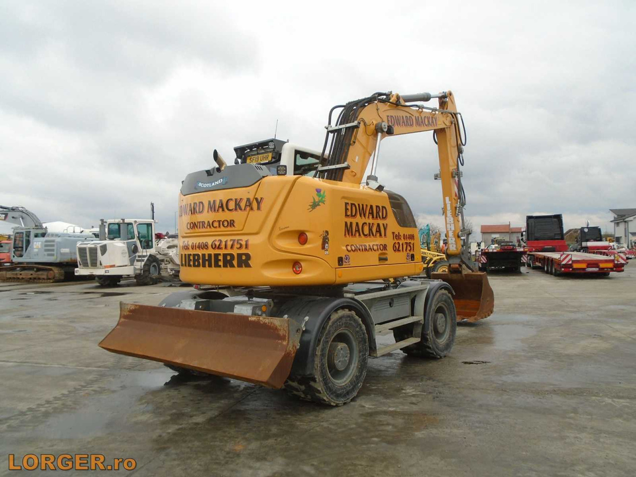 LIEBHERR A 914 WHEEL EXCAVATOR - Wheel excavator: picture 3 LIEBHERR A 914 WHEEL EXCAVATOR - Wheel excavator: picture 3