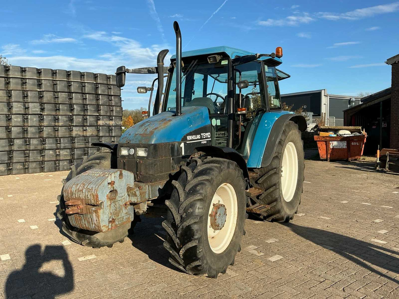 New holland TS110 - Farm tractor: picture 1 New holland TS110 - Farm tractor: picture 1