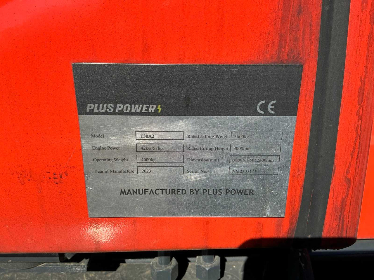 PLUS POWER - T30A2 - FORKLIFT TRUCKS - 2023 - Forklift: picture 2 PLUS POWER - T30A2 - FORKLIFT TRUCKS - 2023 - Forklift: picture 2