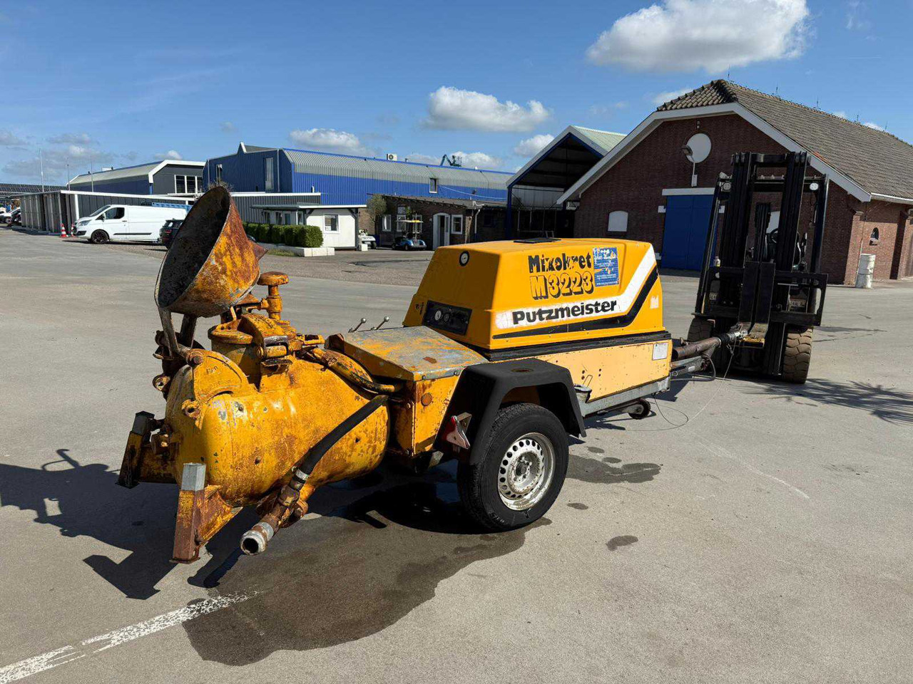 Putzmeister Mixokret M3223 D - Stationary concrete pump: picture 1 Putzmeister Mixokret M3223 D - Stationary concrete pump: picture 1