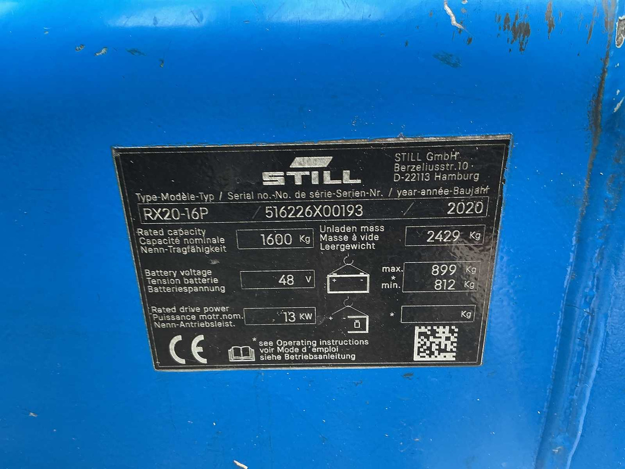 Forklift STILL - RX20-16 - FORKLIFT TRUCKS - 2020: picture 11