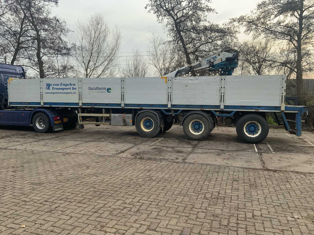 2008 KNOWLEDGE PACTON TPD.348.C-B SEMI-TRAILER WITH KNOWLEDGE CRANE - Semi-trailer: picture 4 2008 KNOWLEDGE PACTON TPD.348.C-B SEMI-TRAILER WITH KNOWLEDGE CRANE - Semi-trailer: picture 4