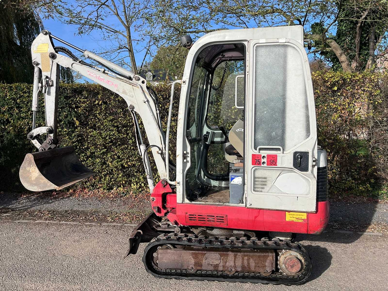 TAKEUCHI TB016 MINI EXCAVATOR - Mini excavator: picture 5 TAKEUCHI TB016 MINI EXCAVATOR - Mini excavator: picture 5