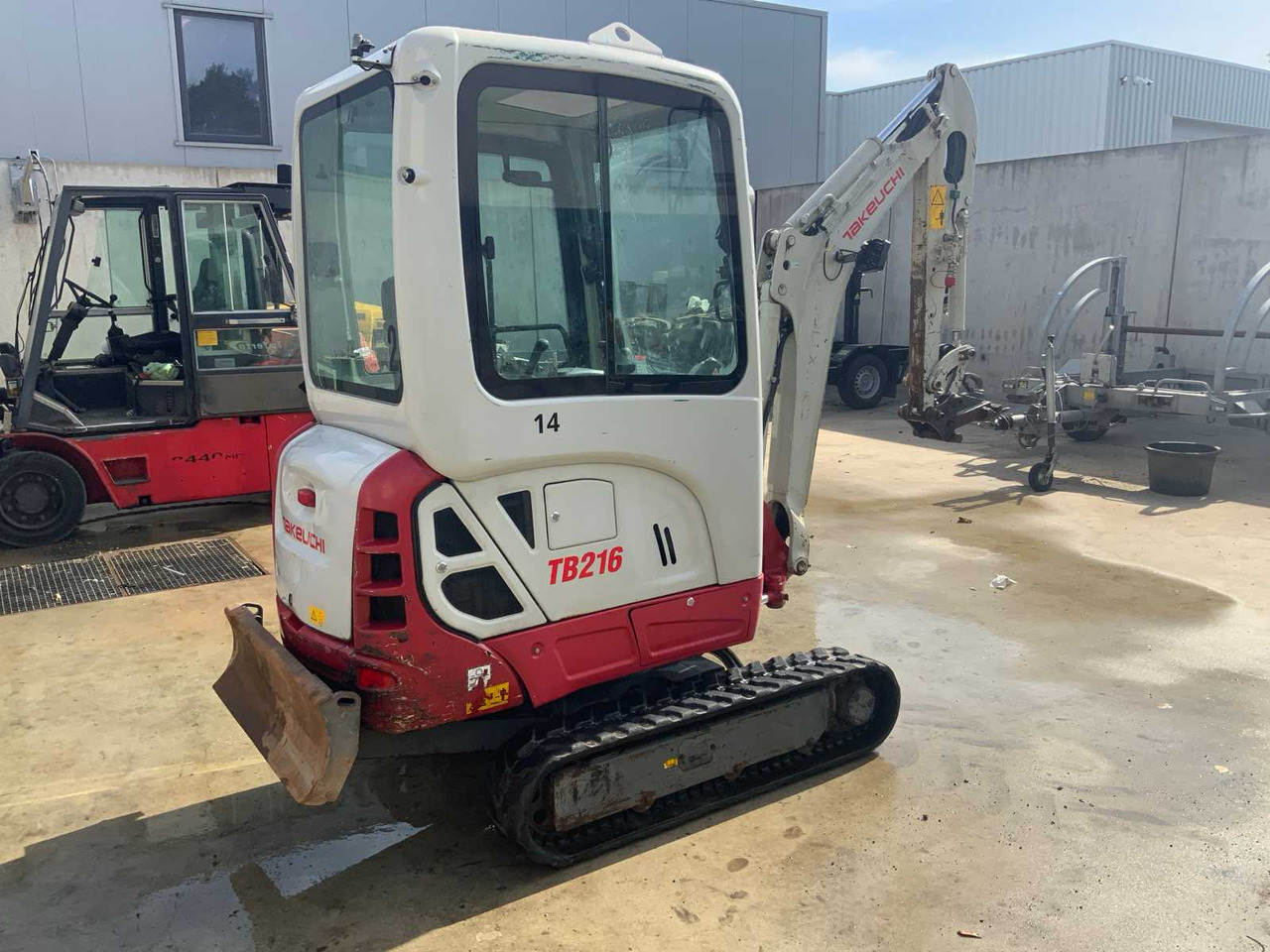 Takeuchi TB 216 - Mini excavator: picture 3 Takeuchi TB 216 - Mini excavator: picture 3