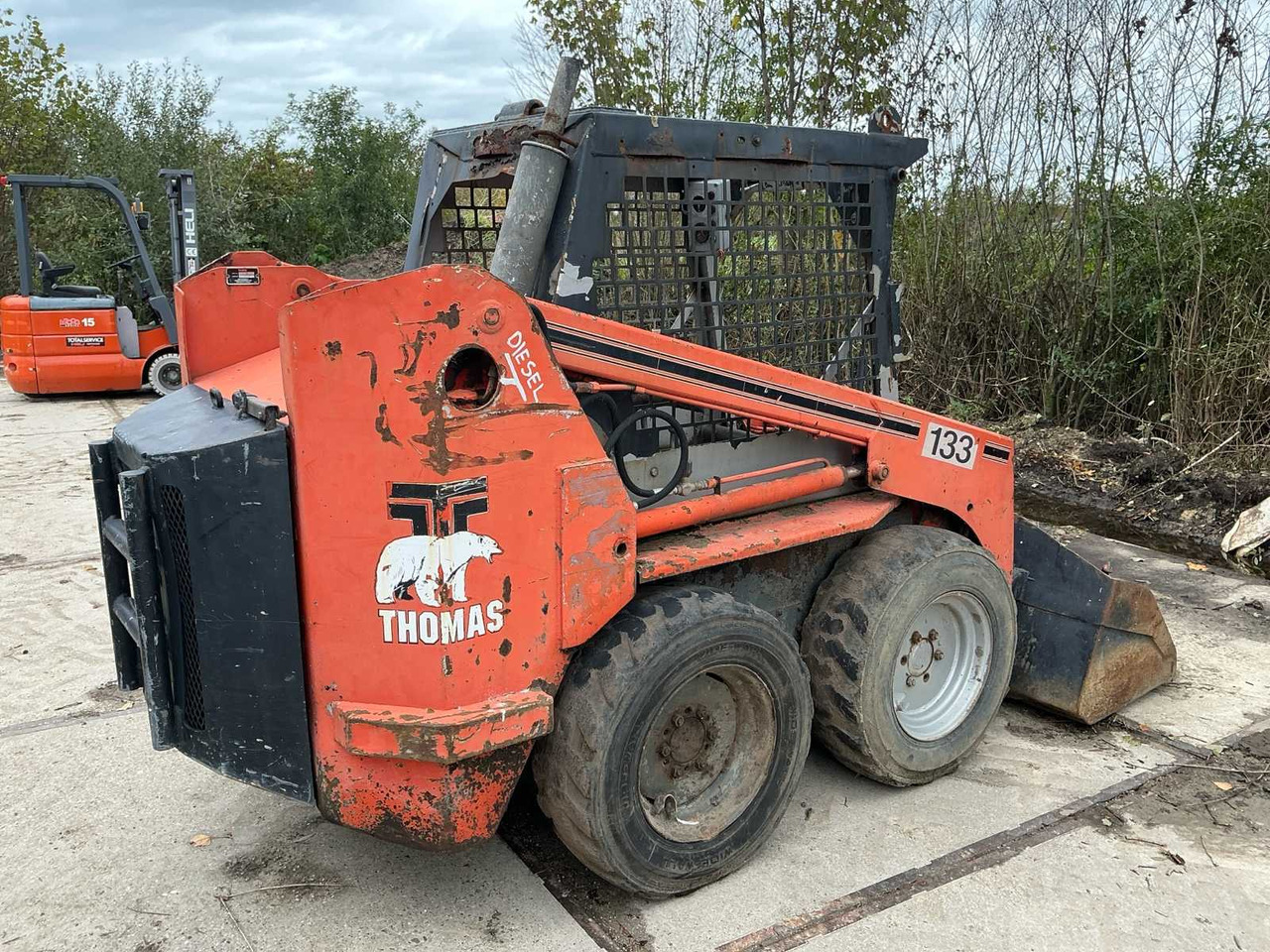 Thomas T133 - Skid steer loader: picture 4 Thomas T133 - Skid steer loader: picture 4