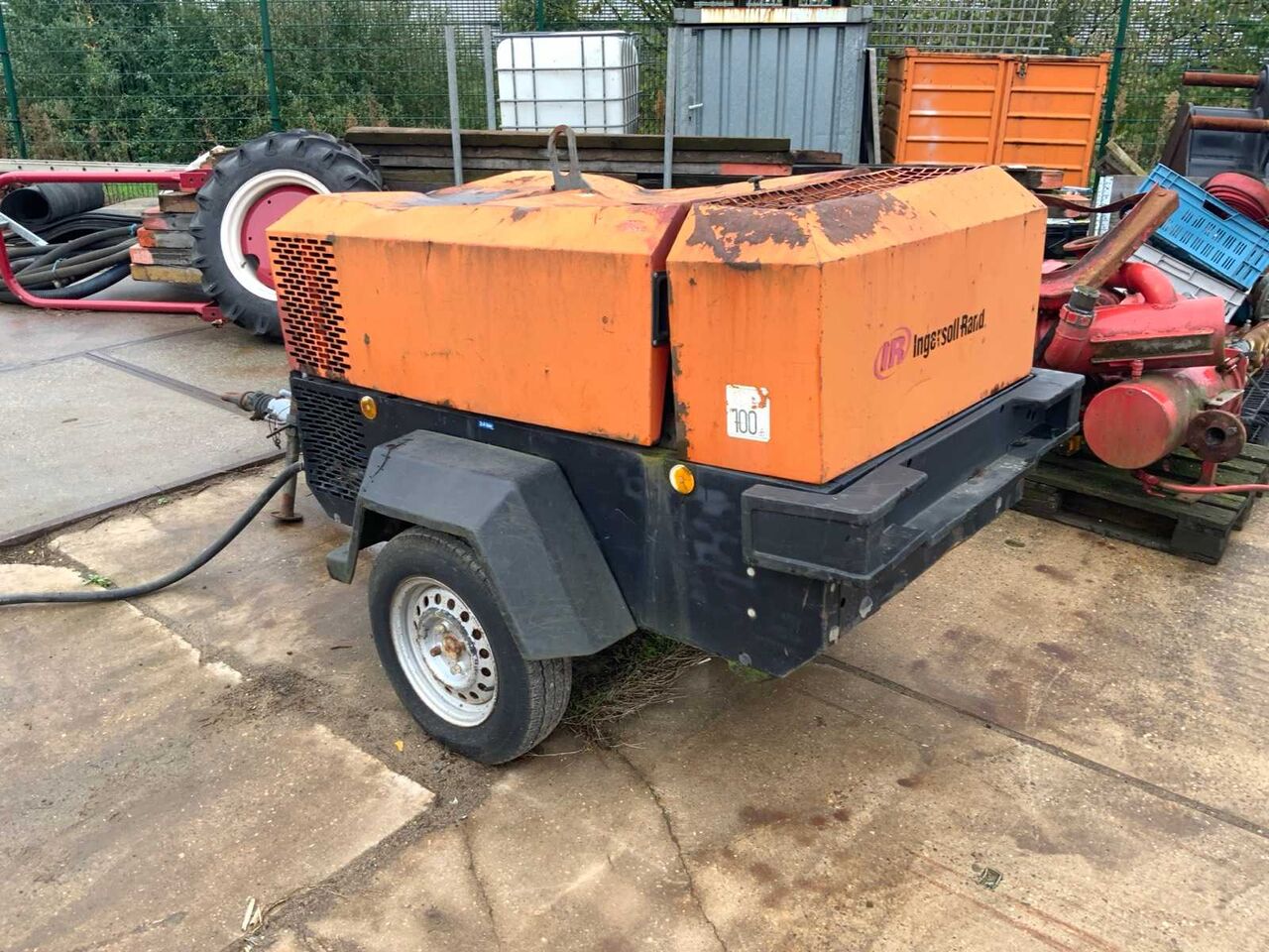 2004 INGERSOLL RAND R1090FZ41 COMPRESSOR TRAILER - Trailer: picture 1 2004 INGERSOLL RAND R1090FZ41 COMPRESSOR TRAILER - Trailer: picture 1