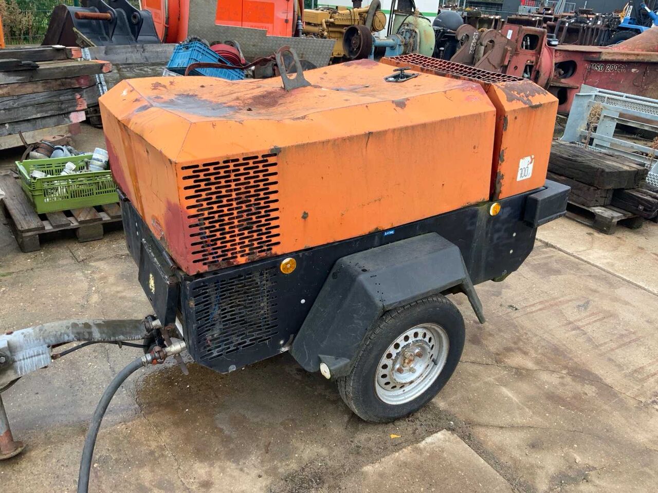 2004 INGERSOLL RAND R1090FZ41 COMPRESSOR TRAILER - Trailer: picture 4 2004 INGERSOLL RAND R1090FZ41 COMPRESSOR TRAILER - Trailer: picture 4