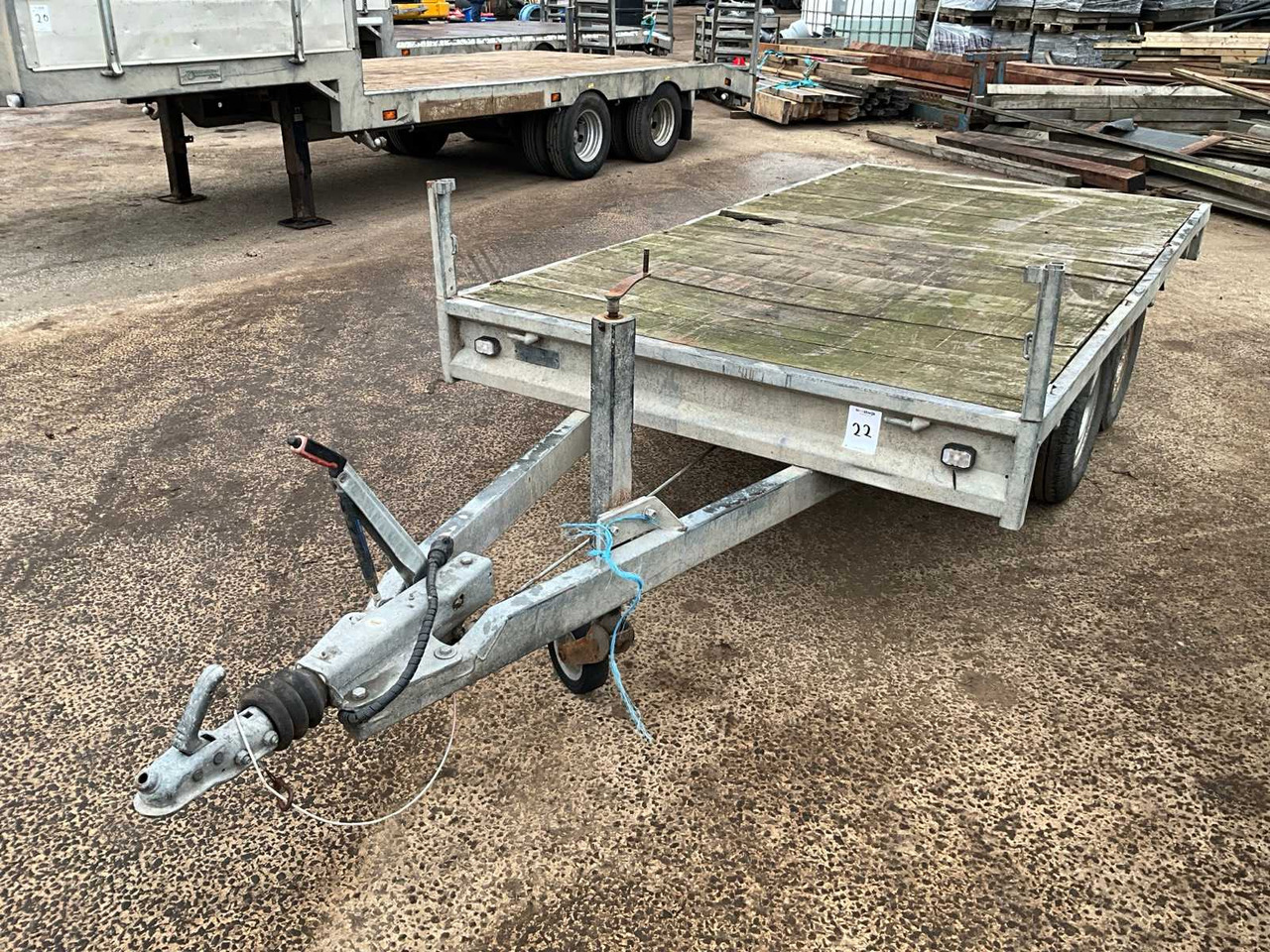 2009 ANSSEMS PSX2 PLATFORM TRAILER - Trailer: picture 2 2009 ANSSEMS PSX2 PLATFORM TRAILER - Trailer: picture 2