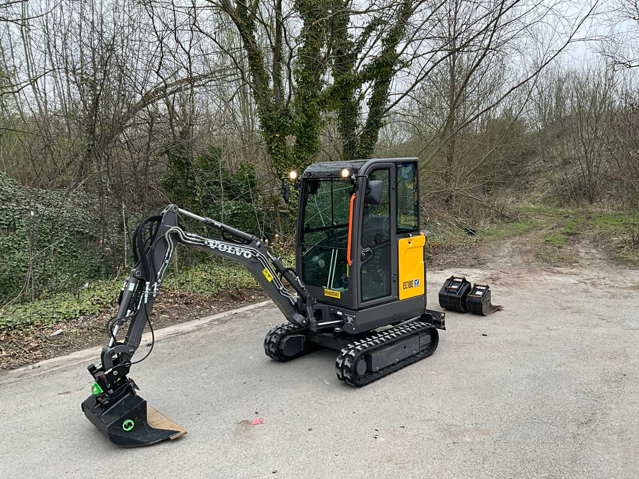 Volvo EC18E - Mini excavator: picture 1 Volvo EC18E - Mini excavator: picture 1