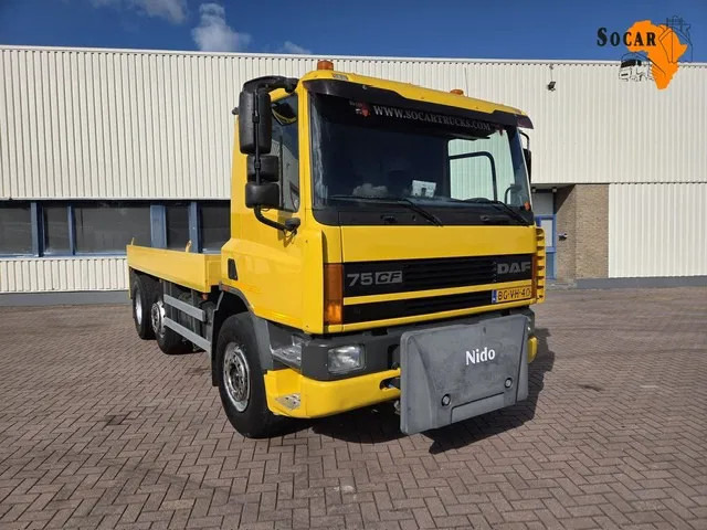 DAF CF 75.250 6x2 Euro 2 Automatic NL-Truck Original KM'S - Cab chassis truck: picture 1 DAF CF 75.250 6x2 Euro 2 Automatic NL-Truck Original KM'S - Cab chassis truck: picture 1