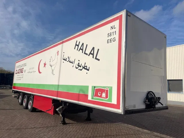Closed box semi-trailer Kögel 3 AXELS (2X LIFT AXELS) DISK BRAKE 7CM FRIGO BOX: picture 18