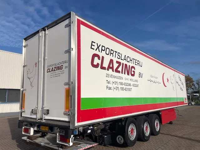 Closed box semi-trailer Kögel 3 AXELS (2X LIFT AXELS) DISK BRAKE 7CM FRIGO BOX: picture 14