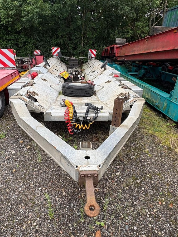 ANDERE M+S Baumechanik - YT3/16 Bootstransporter - Low loader semi-trailer: picture 1 ANDERE M+S Baumechanik - YT3/16 Bootstransporter - Low loader semi-trailer: picture 1