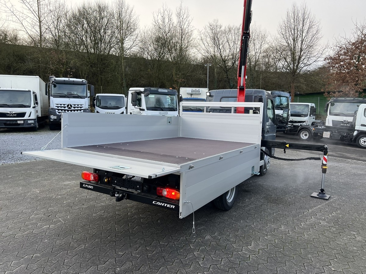 New Open body delivery van FUSO 6S15 Pritsche 3.0m Kran 4xhydr. Funk!: picture 10