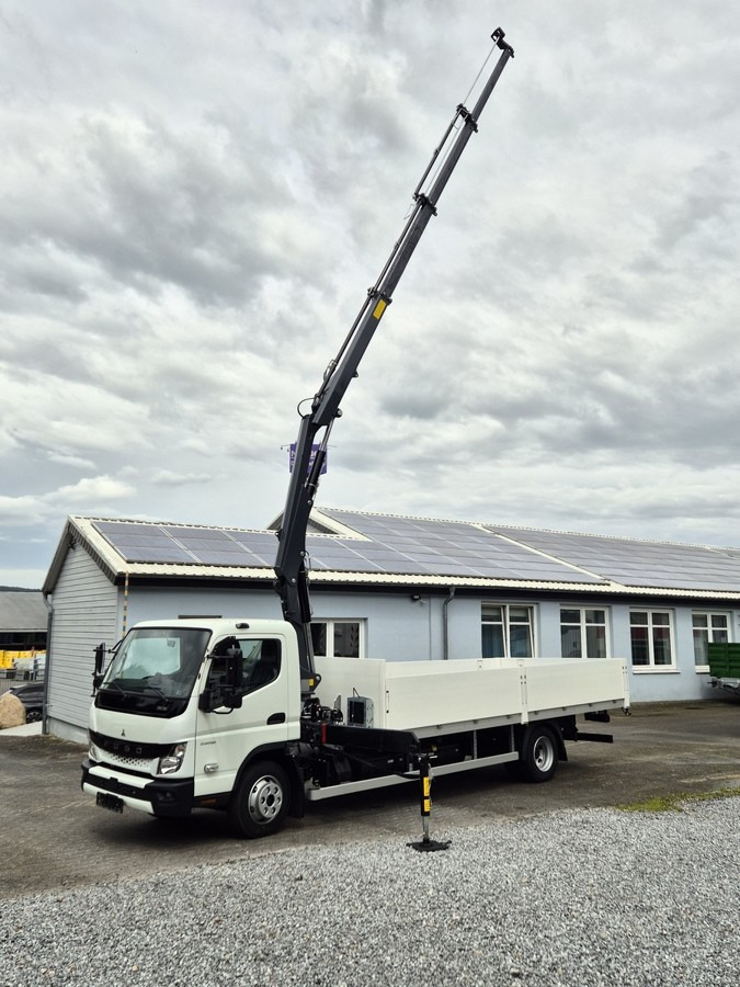 FUSO FUSO 9C18 Canter Alu Pritsche 5.5m Kran 3x hydr. - Open body delivery van: picture 3 FUSO FUSO 9C18 Canter Alu Pritsche 5.5m Kran 3x hydr. - Open body delivery van: picture 3