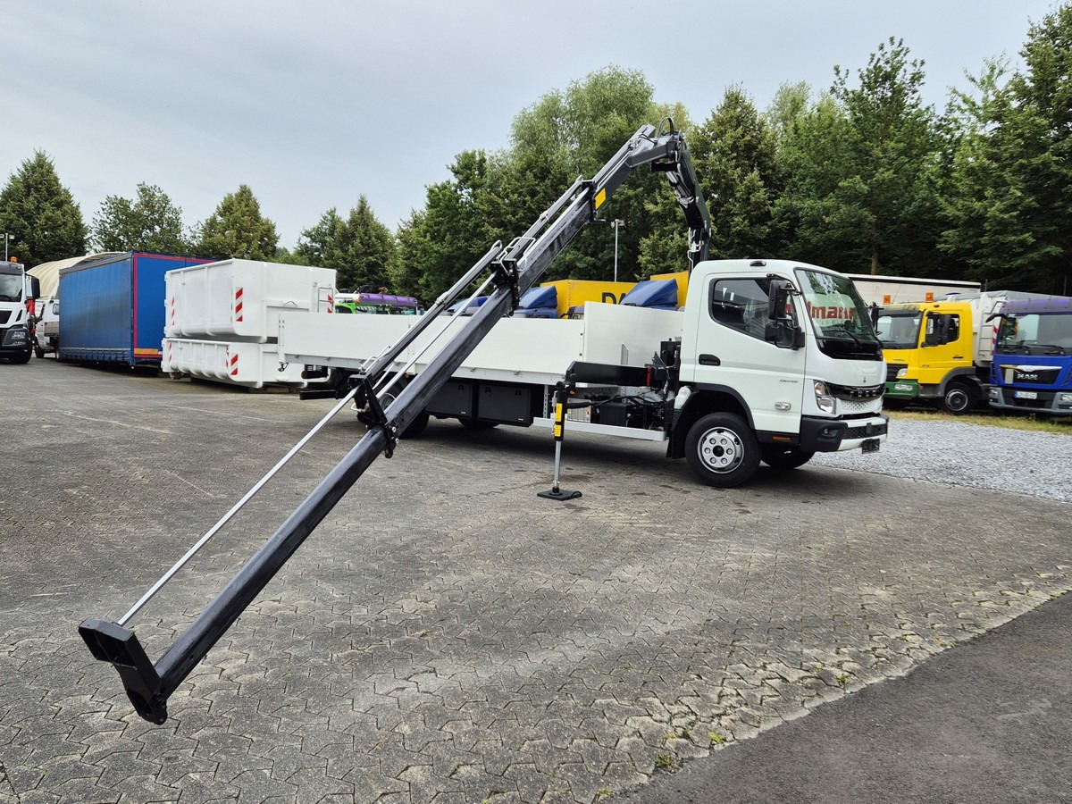 FUSO FUSO 9C18 Canter Alu Pritsche 5.5m Kran 3x hydr. - Open body delivery van: picture 4 FUSO FUSO 9C18 Canter Alu Pritsche 5.5m Kran 3x hydr. - Open body delivery van: picture 4