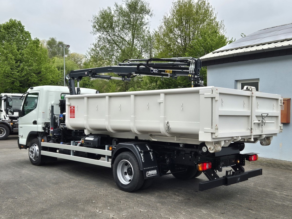 FUSO FUSO 9C18 City Abrollkipper + Ladekran m.Greifer - Hook lift truck, Crane truck: picture 3 FUSO FUSO 9C18 City Abrollkipper + Ladekran m.Greifer - Hook lift truck, Crane truck: picture 3