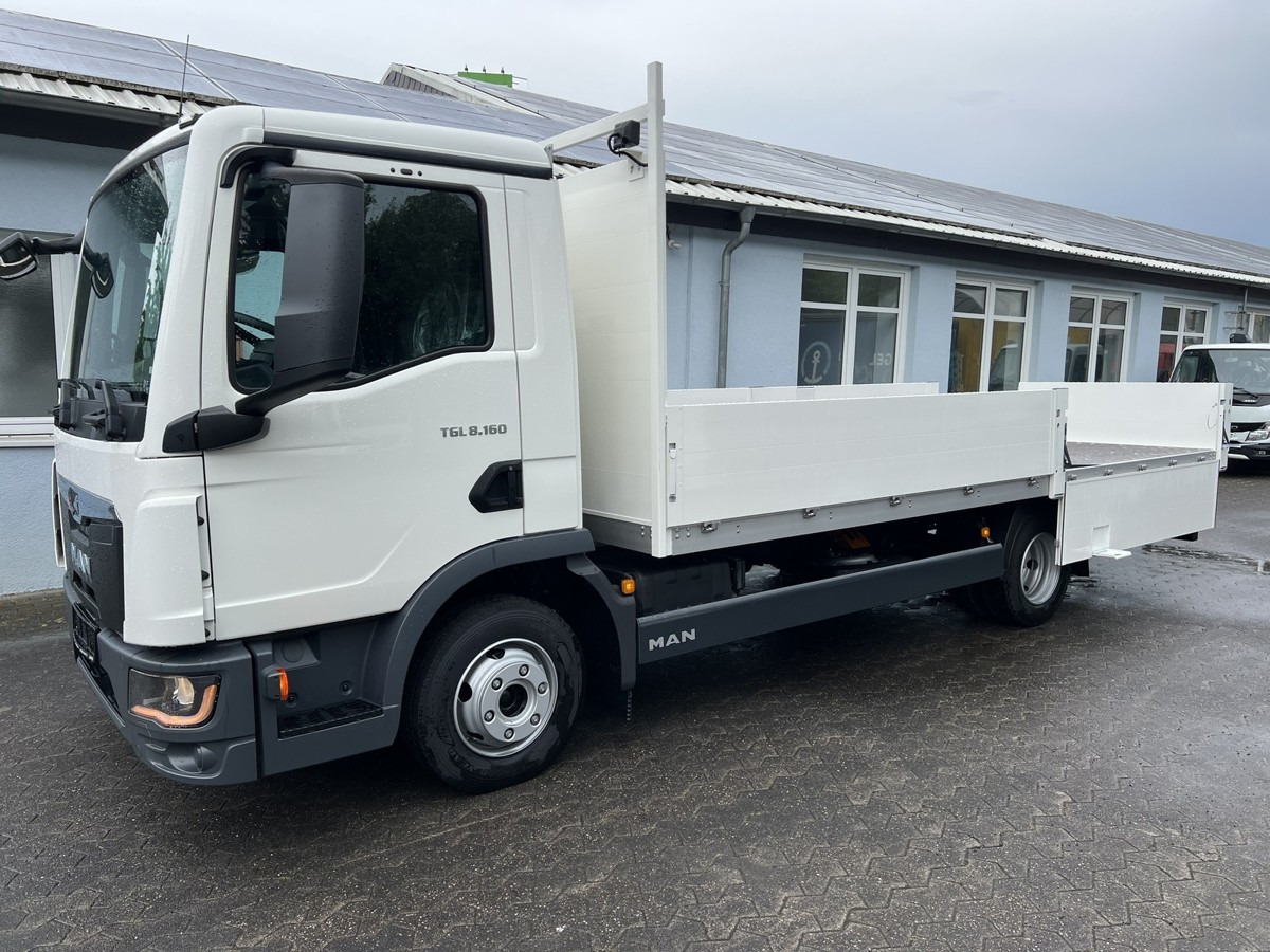 MAN TGL 8.160 BL NEU Alu Pritsche 5.5m - Open body delivery van: picture 1 MAN TGL 8.160 BL NEU Alu Pritsche 5.5m - Open body delivery van: picture 1