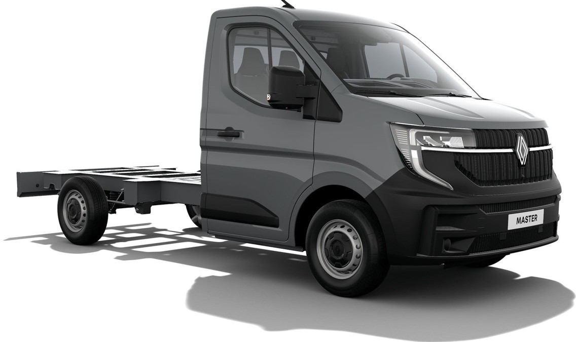 RENAULT Master L2H1 (neues Mod.) Alupritsche m. Kran - Open body delivery van: picture 2 RENAULT Master L2H1 (neues Mod.) Alupritsche m. Kran - Open body delivery van: picture 2