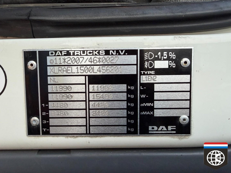 Box truck DAF LF 180 FA TAIL LIFT - GOOD TYRES - SMART TACHO 2: picture 18 Box truck DAF LF 180 FA TAIL LIFT - GOOD TYRES - SMART TACHO 2: picture 18