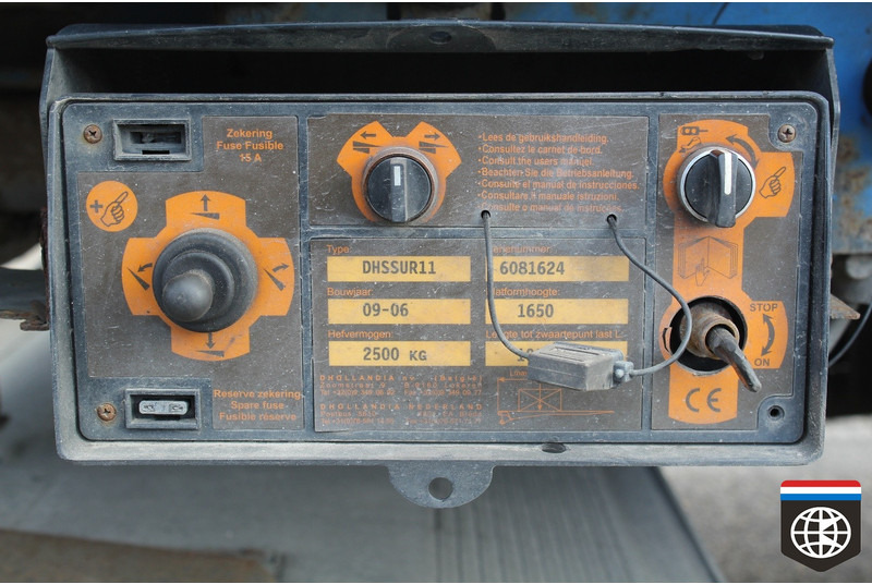 Refrigerator semi-trailer Pacton Z3-002 CARRIER VECTOR 1800 - STEERING AXLE - TAIL LIFT: picture 13