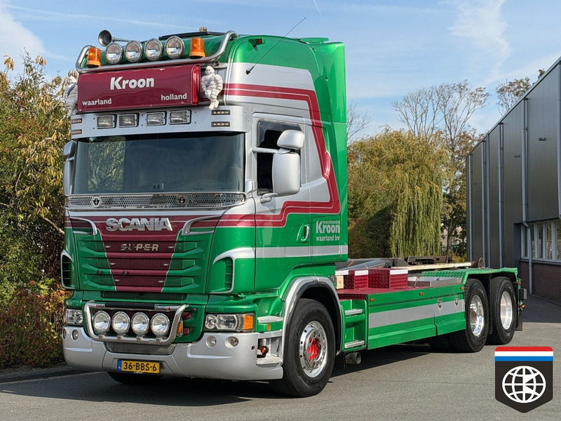 Scania R620 25 T HOOKLIFT / HOLLAND TRUCK / HOOK-CRANE HYDRAULIC - Hook lift truck: picture 1 Scania R620 25 T HOOKLIFT / HOLLAND TRUCK / HOOK-CRANE HYDRAULIC - Hook lift truck: picture 1