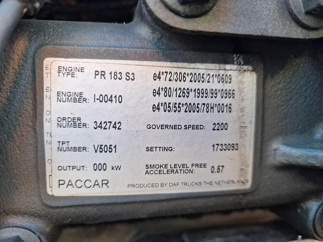 Spare parts PACCAR PR 183 S3: picture 8