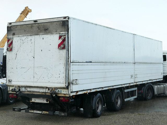 Closed box semi-trailer Böse PRSS-27-TRI, Schwenkwand, LBW, Gelenkt, BPW: picture 7