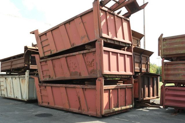 Div. Stahl- Hinterkippmulde ca. 12 cbm - Tipper body: picture 2 Div. Stahl- Hinterkippmulde ca. 12 cbm - Tipper body: picture 2